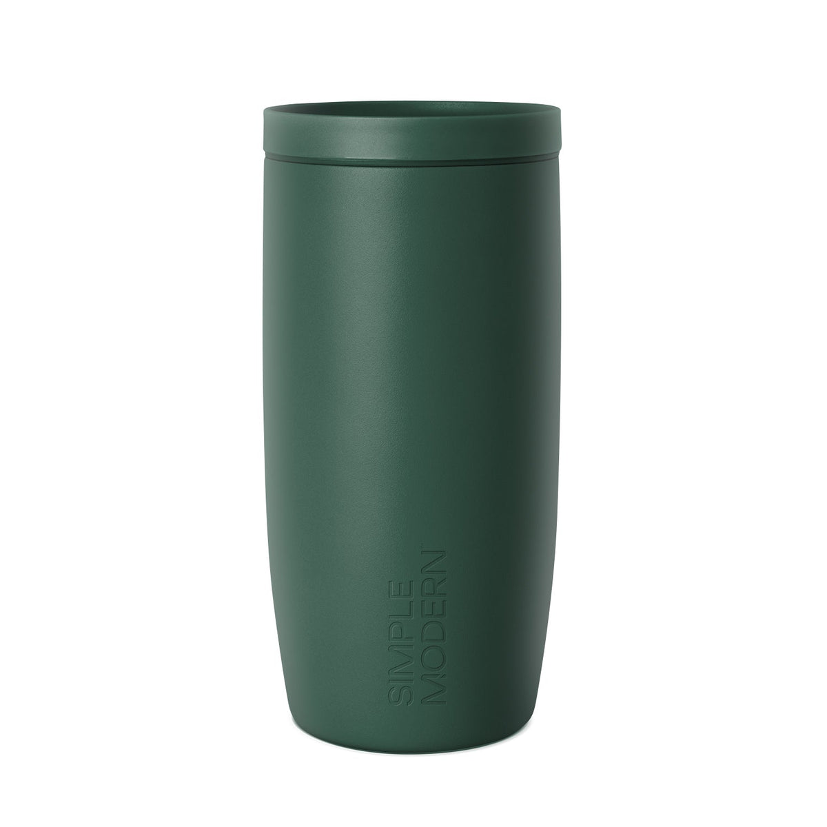 Sage green matte finish tumbler displayed against a white background