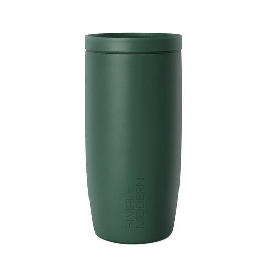 Sage green matte finish tumbler displayed against a white background